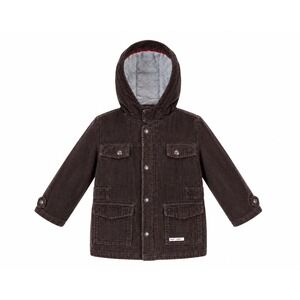 Baby GAP Toddler Boys‎ Brown Corduroy Hooded Field Jacket Coat Size 5T outerwear